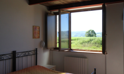 Camera con cucina